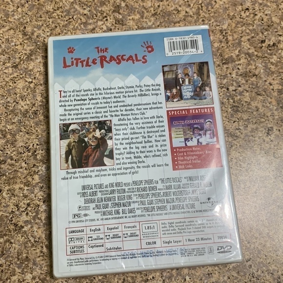 The Little Rascals DVD New in plastic - Picture 2 of 2